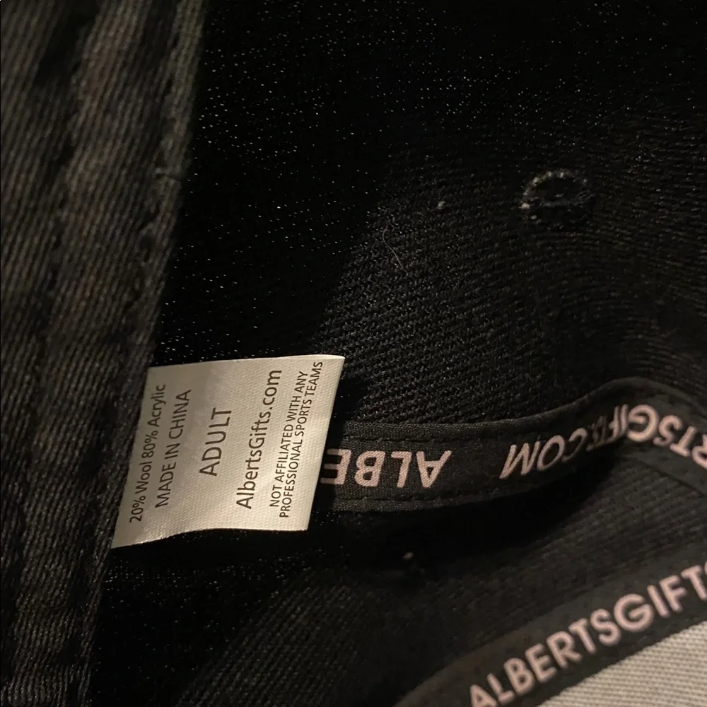 FRESH Black Bigfoot Embroidered Cap - Picture 3 of 7